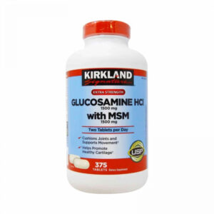 Glucosamina HCI (1500 mg) + MSM (1500 mg) (375 tabletas)