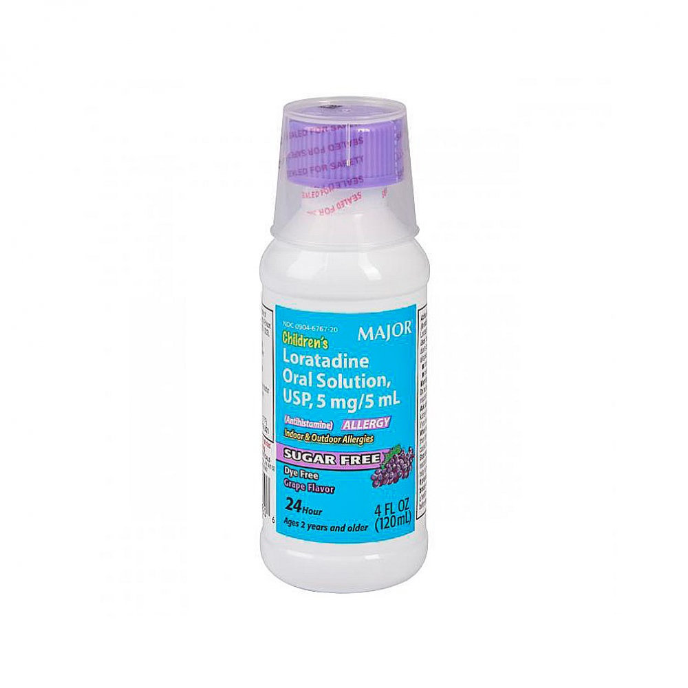 Loratadina infantil 5 mg (120 ml / 4 fl oz)