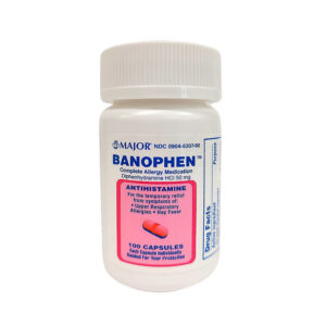 Difenhidramina HCl 50 mg (100 cápsulas)