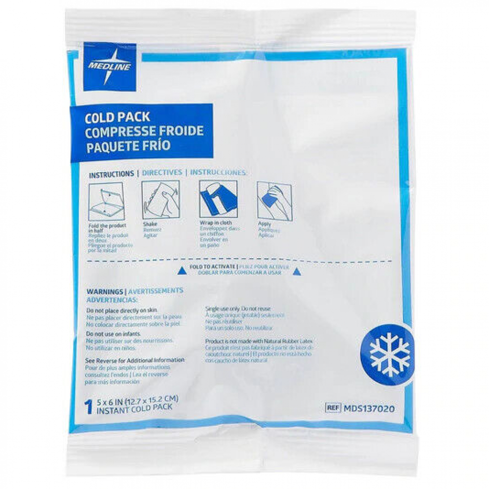 Compresa fría instantánea (6 x 9 in /15.2 x 22.86 cm)