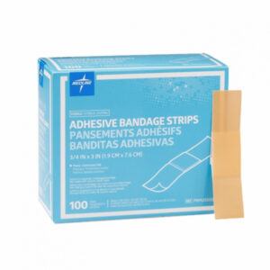 Banditas adhesivas 1.9 cm x 7.6 cm (100 U)