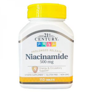 Niacinamida de liberación prolongada 500 mg (110 tabletas)