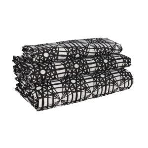 CREATOR: gd-jpeg v1.0 (using IJG JPEG v80), quality = 100 Juego de sábana y funda negro nórdica tamaño individual Alas