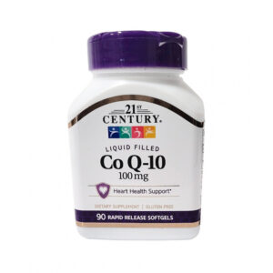 Coenzima Q-10 100 mg (90 cápsulas blandas)