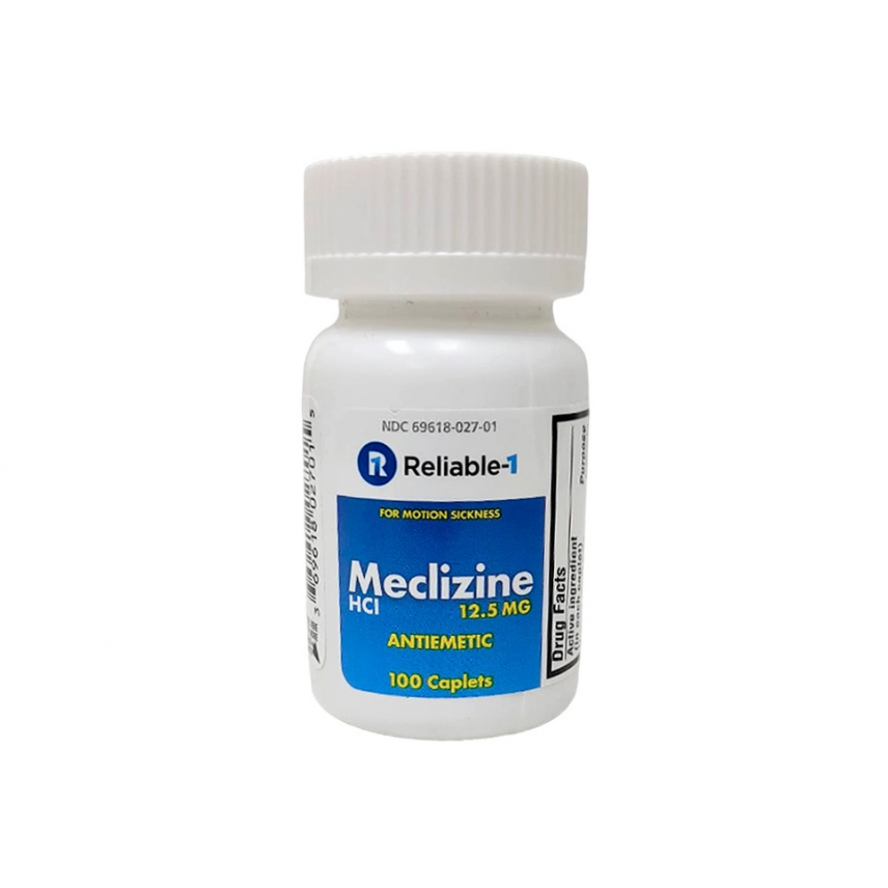 Clorhidrato de meclizina 12.5 mg (100 comprimidos)