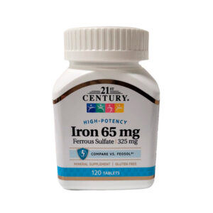 Hierro elemental 65 mg (120 tabletas)