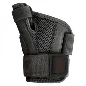 Protector ajustable de muñeca y dedos. Color negro