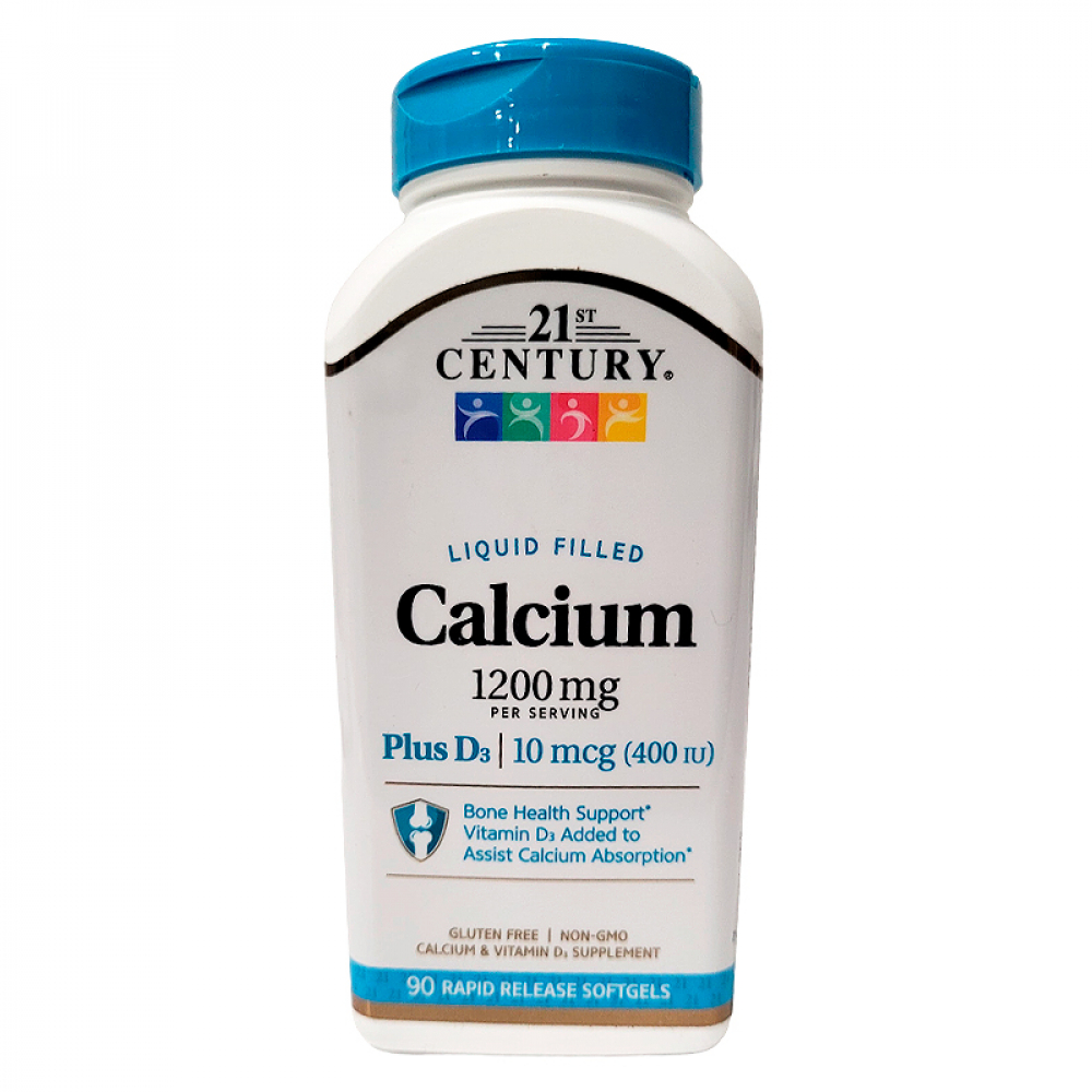 Calcio Plus D3 relleno de líquido (90 cápsulas)