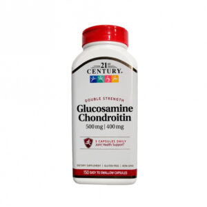 Suplemento de Glucosamina 500 mg + Condroitina 400 mg (150 cápsulas)