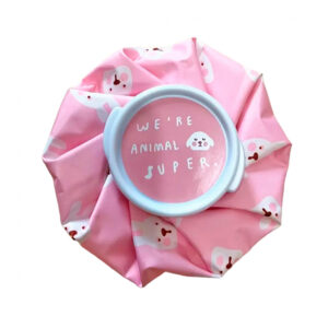 Bolsa de agua fría y caliente. Rosada