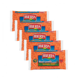 Lentejas rojas Iberia (5 x 340 g/ 12 oz)