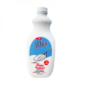 Yogurt natural con azúcar con probióticos Yokey (9 x 1.54 L )