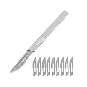 CREATOR: gd-jpeg v1.0 (using IJG JPEG v80), quality = 100 Juego de bisturí hoja No.23 con mango.