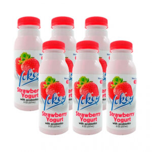 Yogurt de fresa con probióticos Yokey (6 x 237mL)