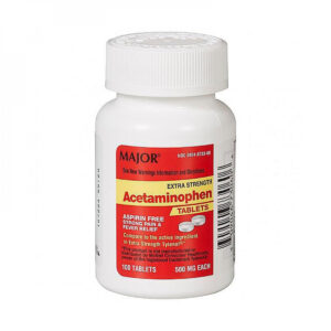 Acetaminofén 500 mg (100 tabletas)