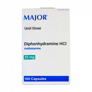 Difenhidramina HCl 25 mg (100 cápsulas)