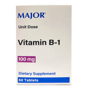 Vitamina B-1 100 mg (50 tabletas)