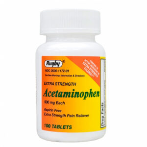 Acetaminophen 500 mg (100 tabletas)