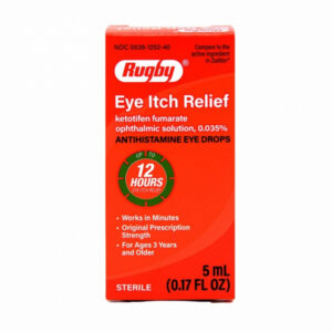 Solución oftálmica de fumarato de ketotifeno 0.035% (5ml / 0.17 fl oz)