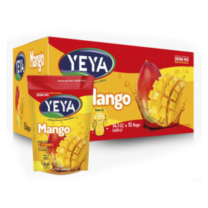 Refresco instantáneo -con azúcar- sabor a mango Yeya (15 x 400 g / 14.1 oz)