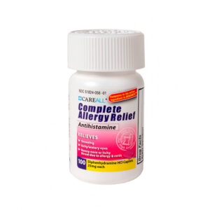 Difenhidramina 25 mg (100 tabletas)