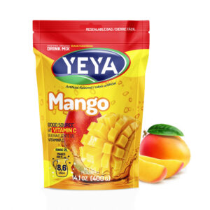 Refresco instantáneo -con azúcar- sabor a mango Yeya (400 g/ 14.1 oz)