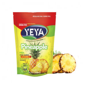 Refresco instantáneo -con azúcar- sabor a piña Yeya (400 g / 14.1 oz)
