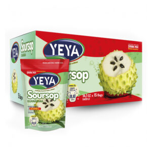 Refresco instantáneo -con azúcar- sabor a guanábana Yeya (15 x 400 g / 14.1 oz)