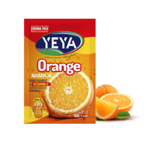 Refresco instantáneo -con azúcar- sabor naranja Yeya (10 g)