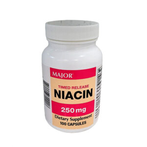 Niacina 250 mg (100 cápsulas)