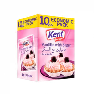 Vainilla en polvo con azúcar Kent boringer (10 x 5 g)