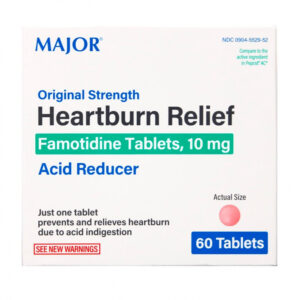 Famotidina 10 mg (60 tabletas)