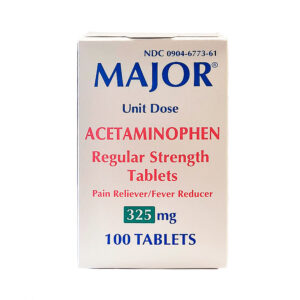 Acetaminofén 325 mg (100 tabletas)