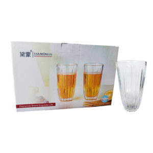 Vaso de cristal Diamónds (6 U)