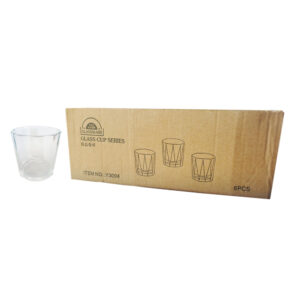 Vaso de cristal Glassware (6 U)