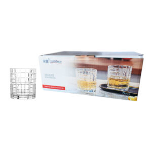 Vaso de cristal Diamónds (6 U)