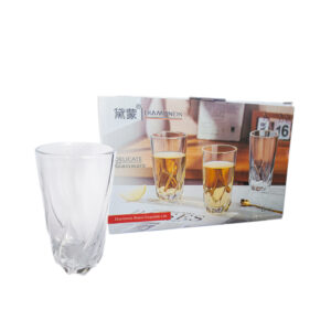 Vaso de cristal Diamónds (6 U)