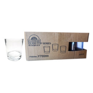 Vaso de cristal Glassware (6 U)