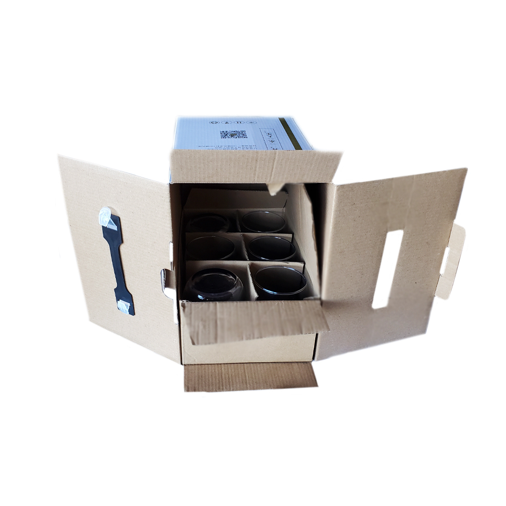 Juego de jarra y 6 vasos de cristal Diamónds - Imagen 3