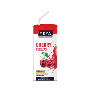 Bebida saborizada de cereza Yeya (27 x 200 ml)