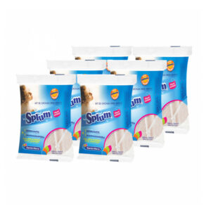 Esponja exfoliante y masajeadora Splum (6 x 2 U)