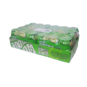 Bebida refrescante gaseada sabor lima-limón Max Booms Boom (24 X 330 ml)