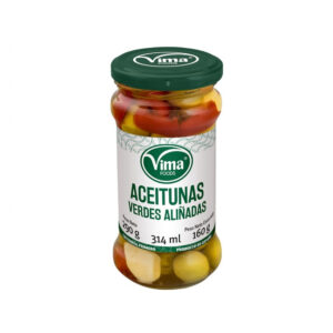 Aceitunas verdes aliñadas Vima Foods (290 g / 10.22 oz)