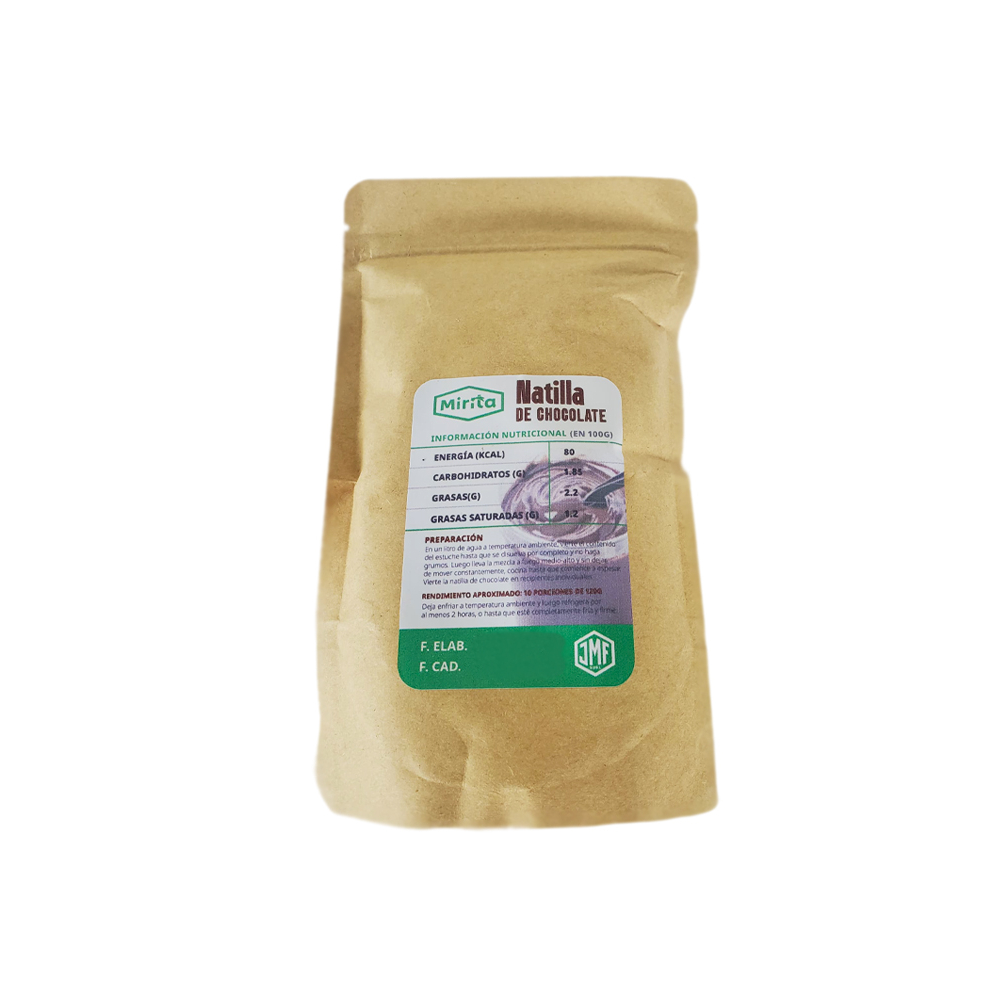 Natilla de chocolate Mirita (227 g / 8 oz) - Imagen 2