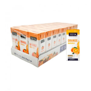 Bebida saborizada de naranja Yeya (27 x 200 ml)