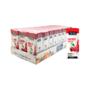 Bebida saborizada de cereza Yeya (27 x 200 ml)