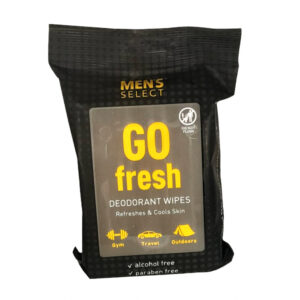Toallitas desodorantes frescas para hombres 4.5 cm x 20 cm (24 U)