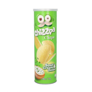 Papas fritas crujientes sabor crema agria y cebolla Chizzpa (110 g / 3.88 oz)