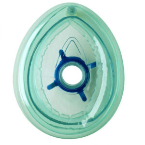 Máscara de anestesia con válvula superior flexible para adultos grandes, talla 6