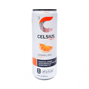 Bebida energética sabor naranja Celsius (355 ml)